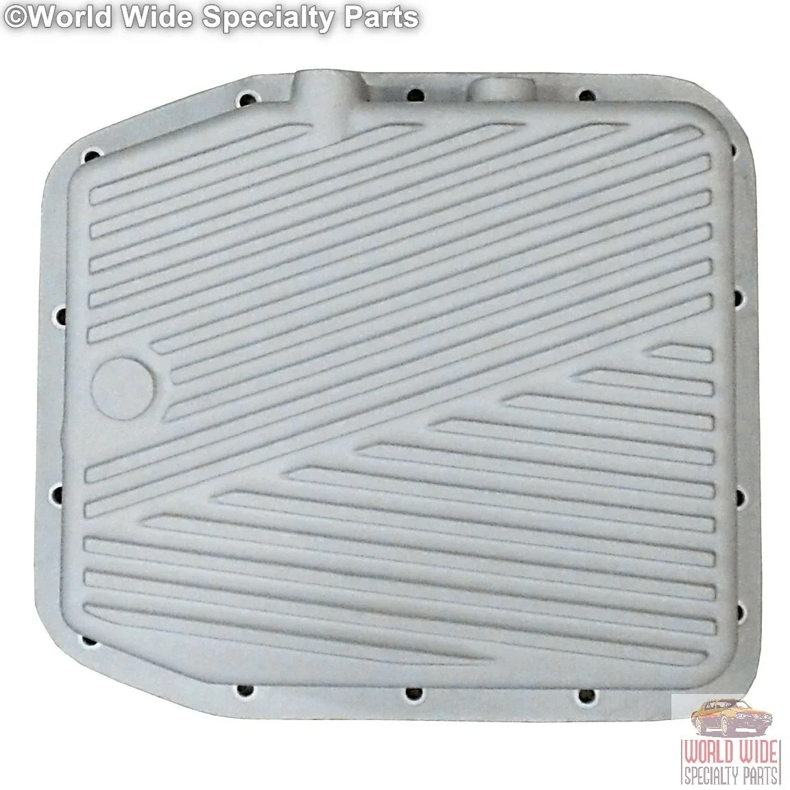 Ford AODE, 4R70E, 4R70W, 4R75E, 4R75W HD Deep Transmission Pan, Cast Aluminum