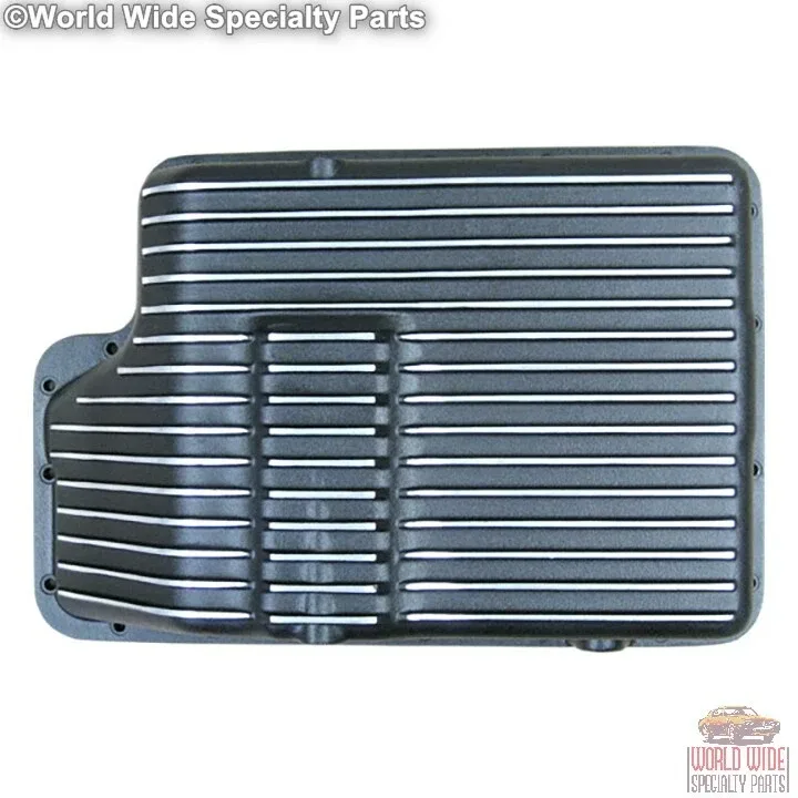 Ford 5R110 Deep Transmission Pan, Extra Capacity 2003-2008, Black Powder Coat