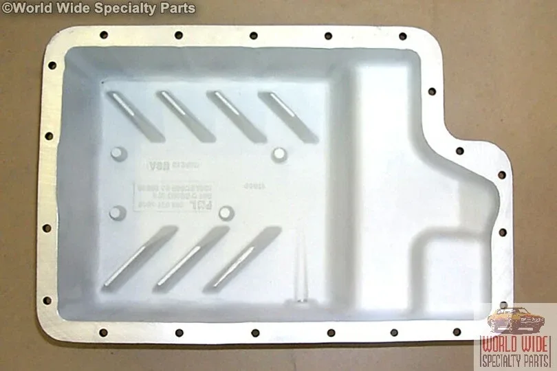 Ford 5R110 Deep Transmission Pan, Extra Capacity 2008-2010, Black Powder Coat image 2