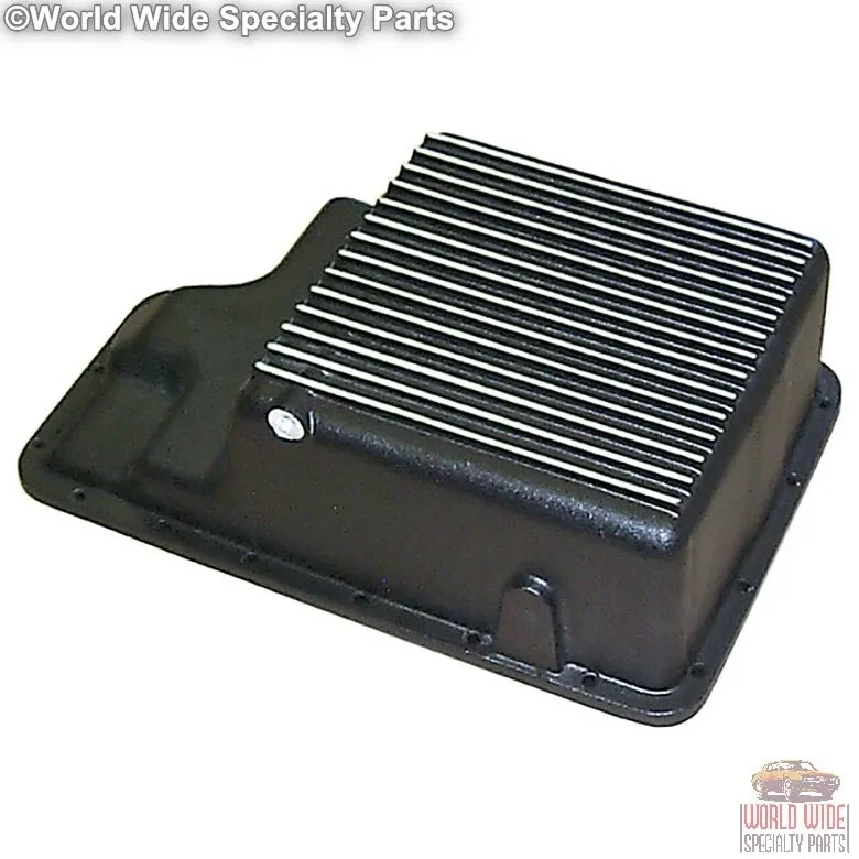Ford 5R110 Deep Transmission Pan, Extra Capacity 2008-2010, Black Powder Coat