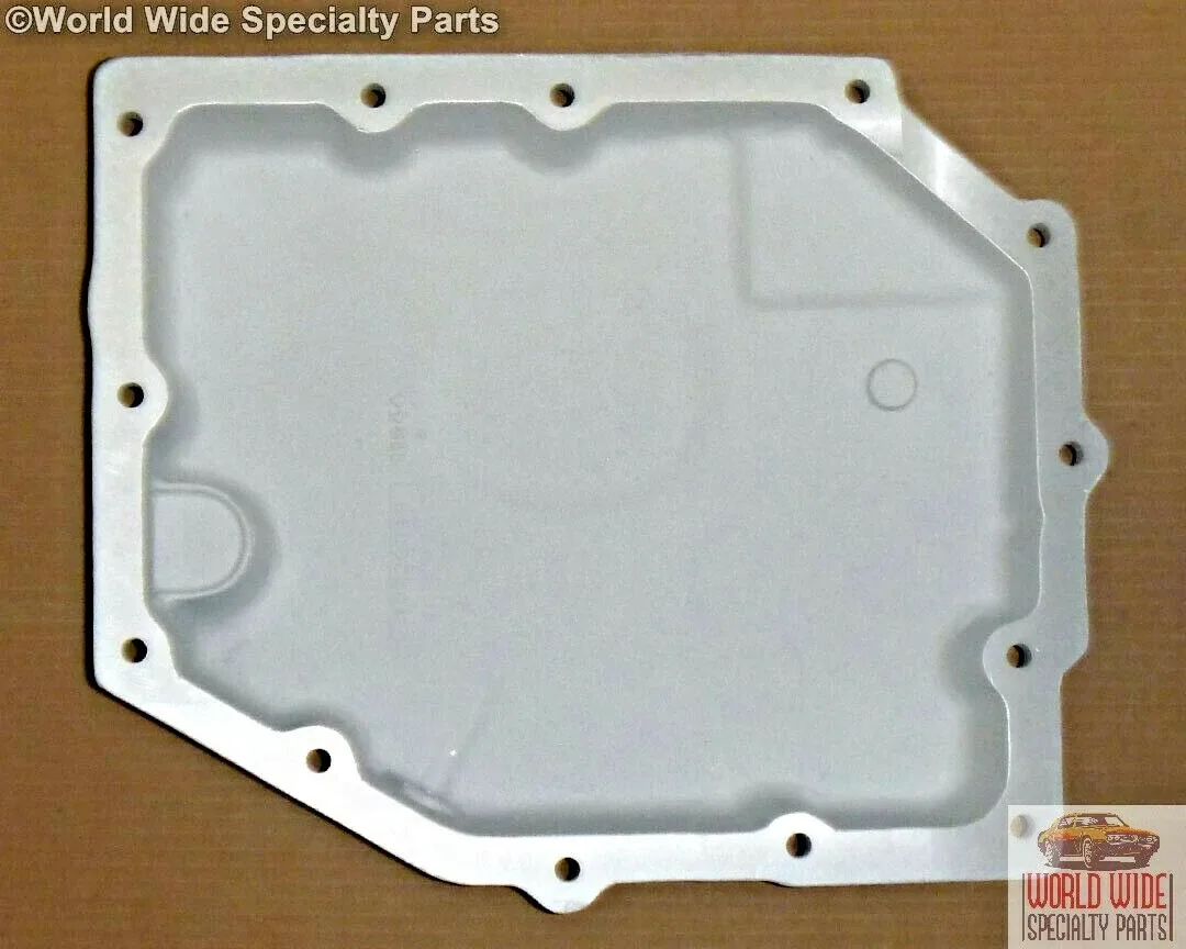 Chrysler, Dodge 42RLE Deep Transmission Pan, Heavy Duty - Black Powder Coat image 2