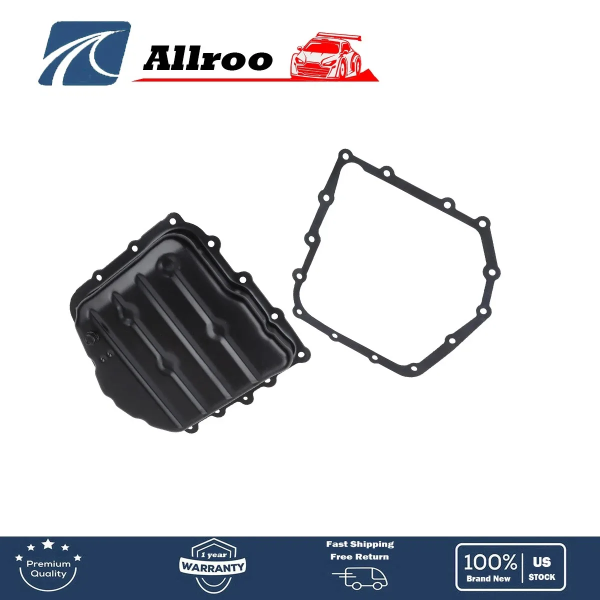 1989-2019 Oil Pan w/ Gasket ALU4306412 for PT Cruiser / Sebring / Voyager - 4431997
