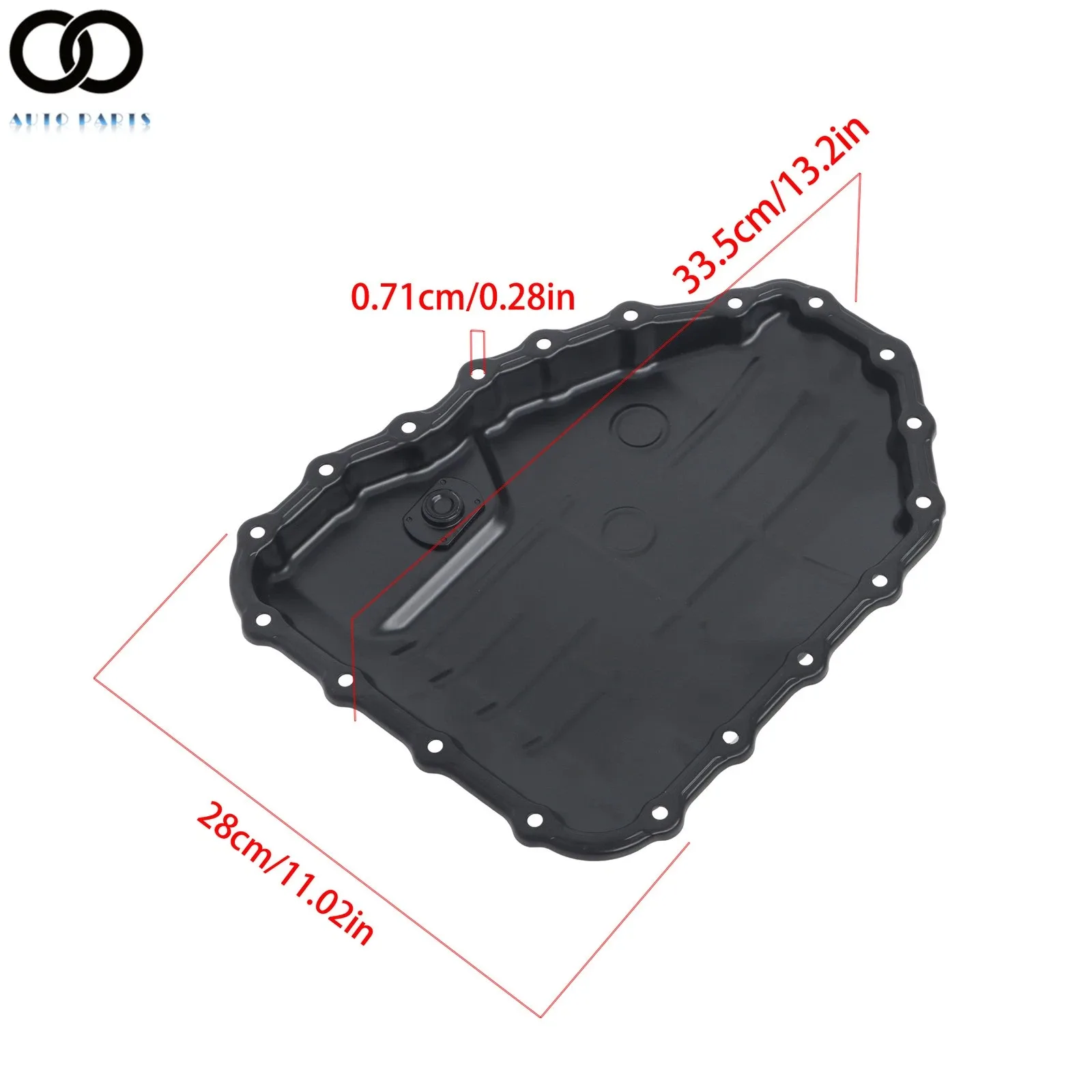 2004-2012 Hyundai Elantra & Kia Forte/Soul/Spectra Transmission Oil Pan APO325832 image 4