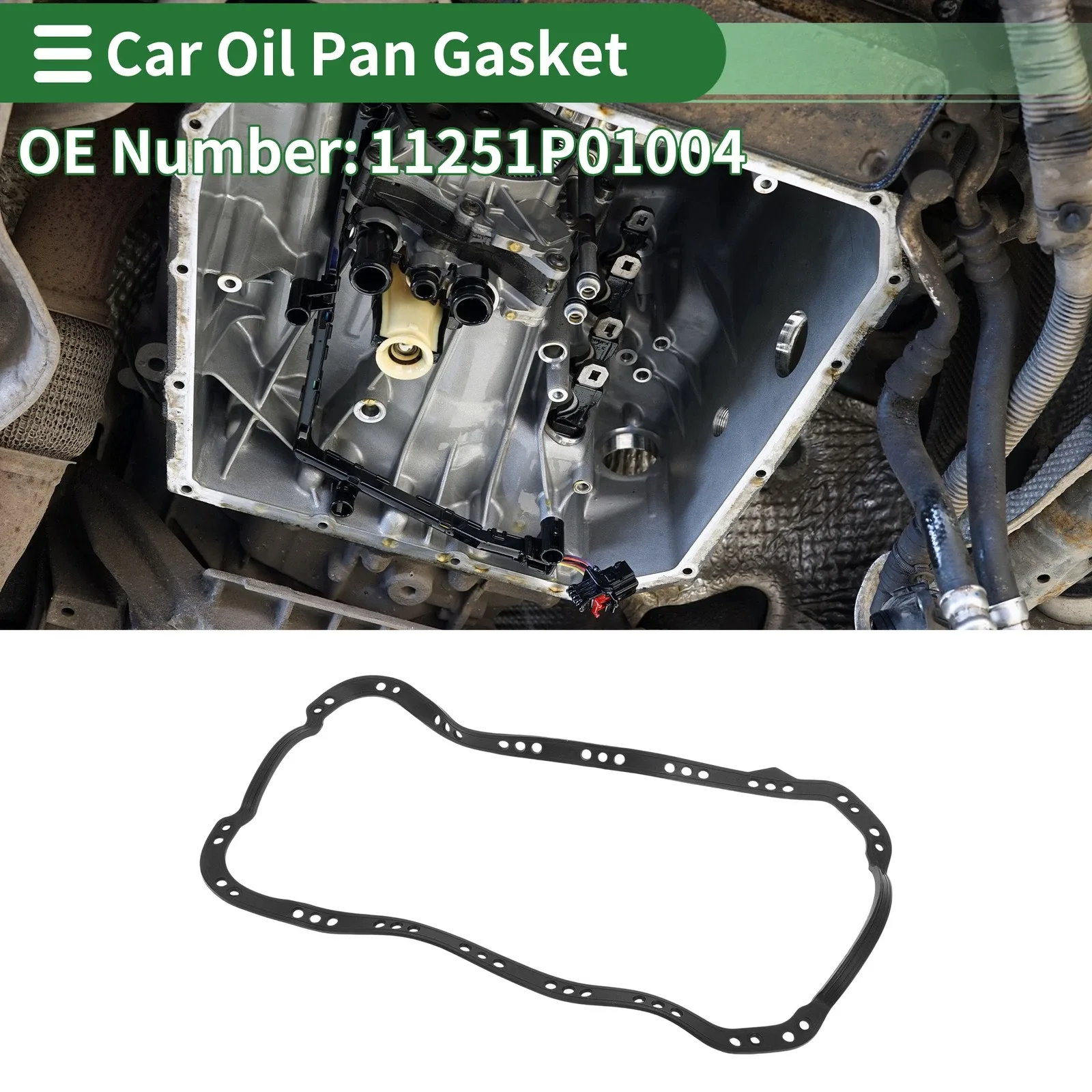 No.11251P01004 Car Oil Pan Gasket for Honda Civic 1984-1995 for Honda CRX 88-91