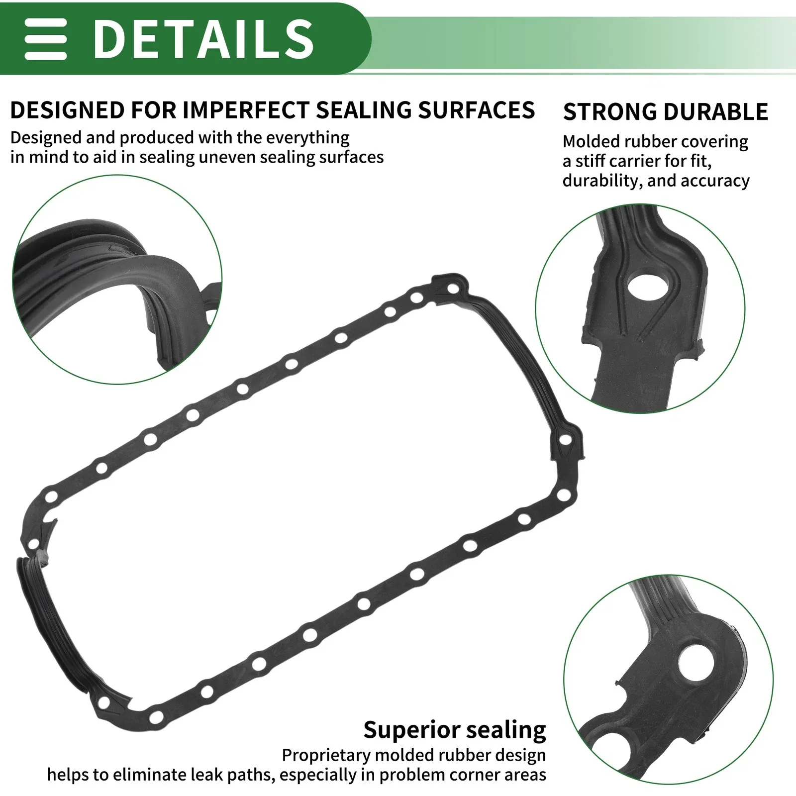 No.8970801940 Car Oil Pan Gasket for Isuzu ELF Van 1985-2003 image 4