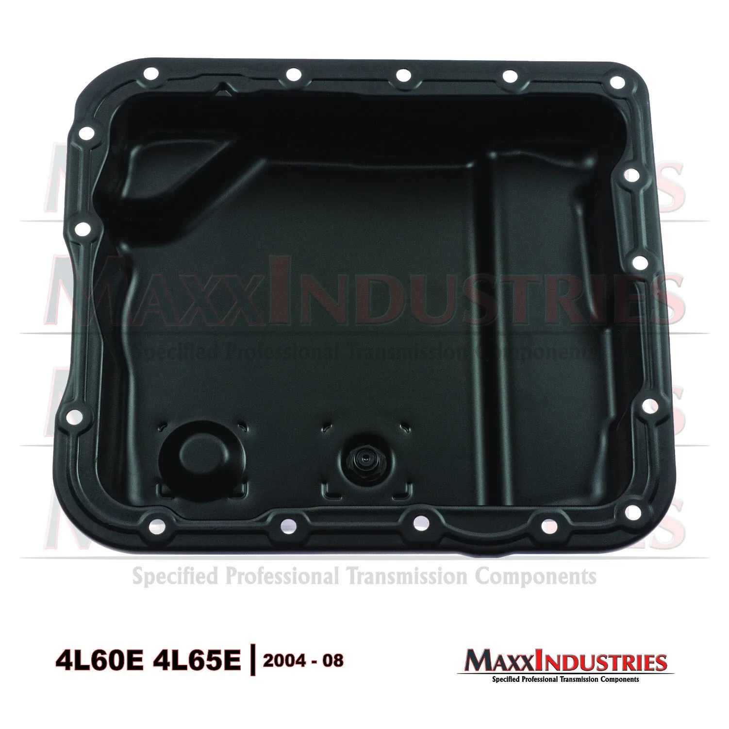 4L60E 4L65E Transmission Fluid Oil Pan -New- HD Deep Pan w/Drainplug image 4