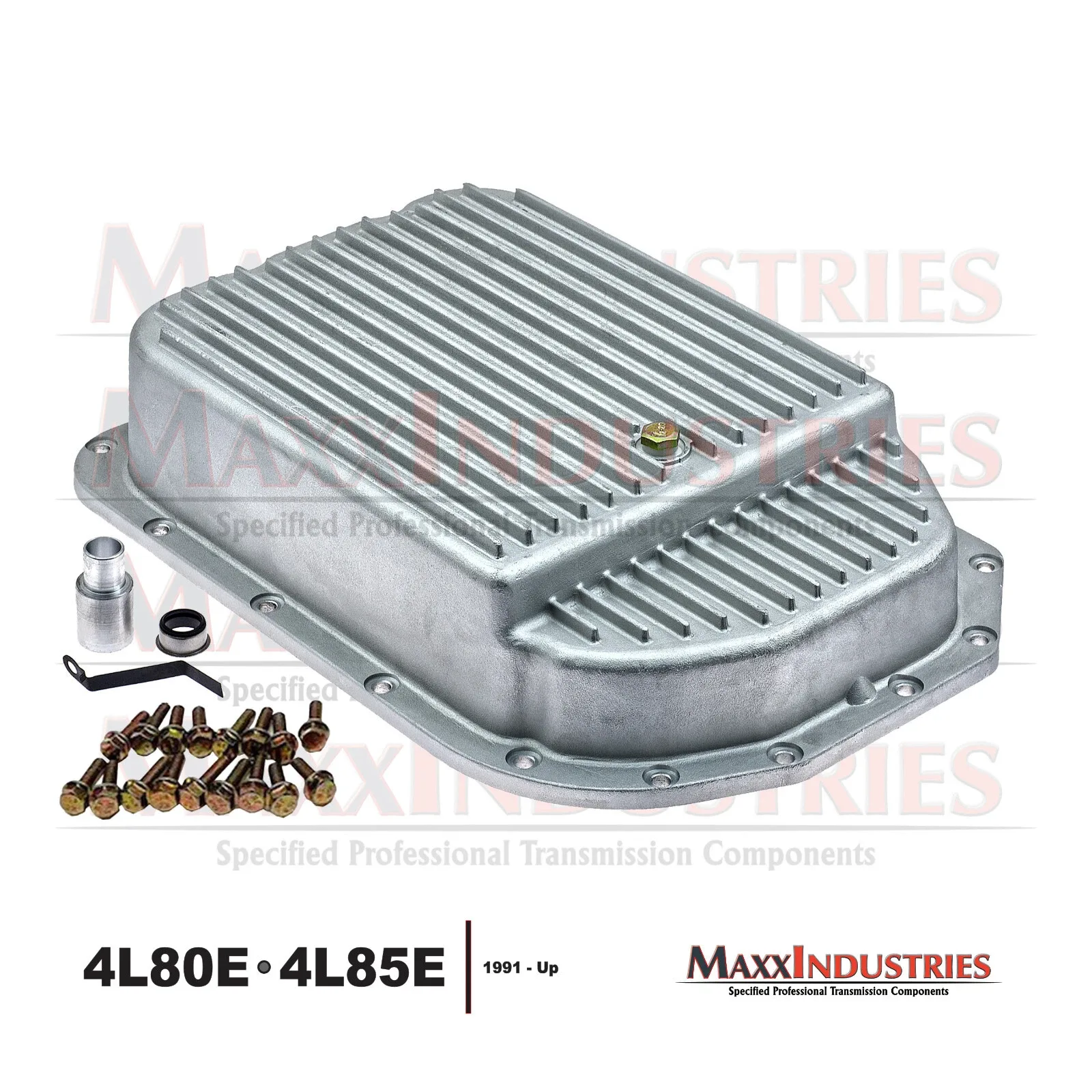 4L80 4L85E Transmission Oil Pan Aluminum Deep Kit 1991-up image 2