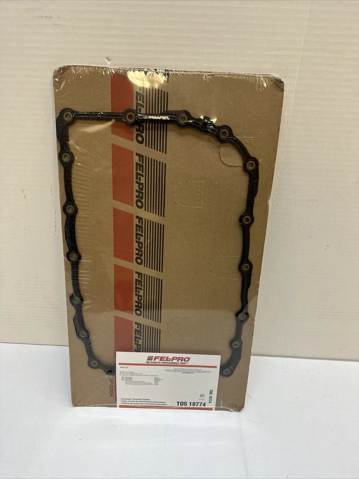 FEL-PRO Transmission Oil Pan Gasket Part TOS18774 New