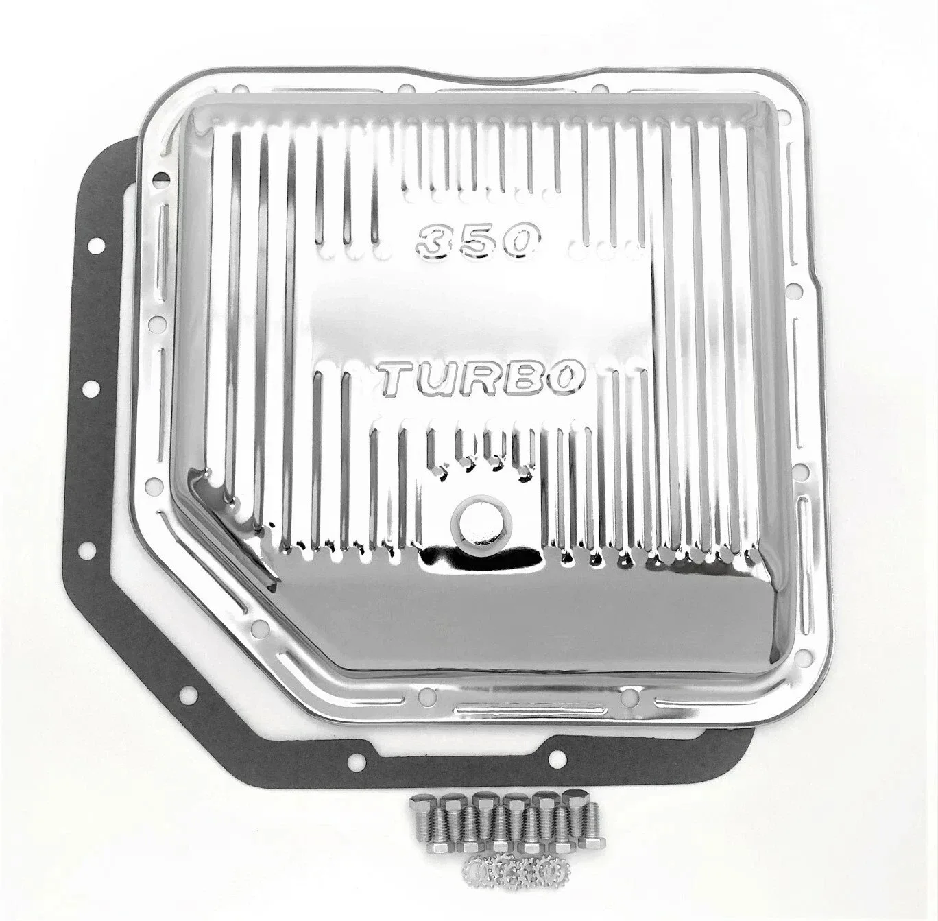 GM TH350 (Turbo 350) Transmission Pan Chrome HRCTH350TC