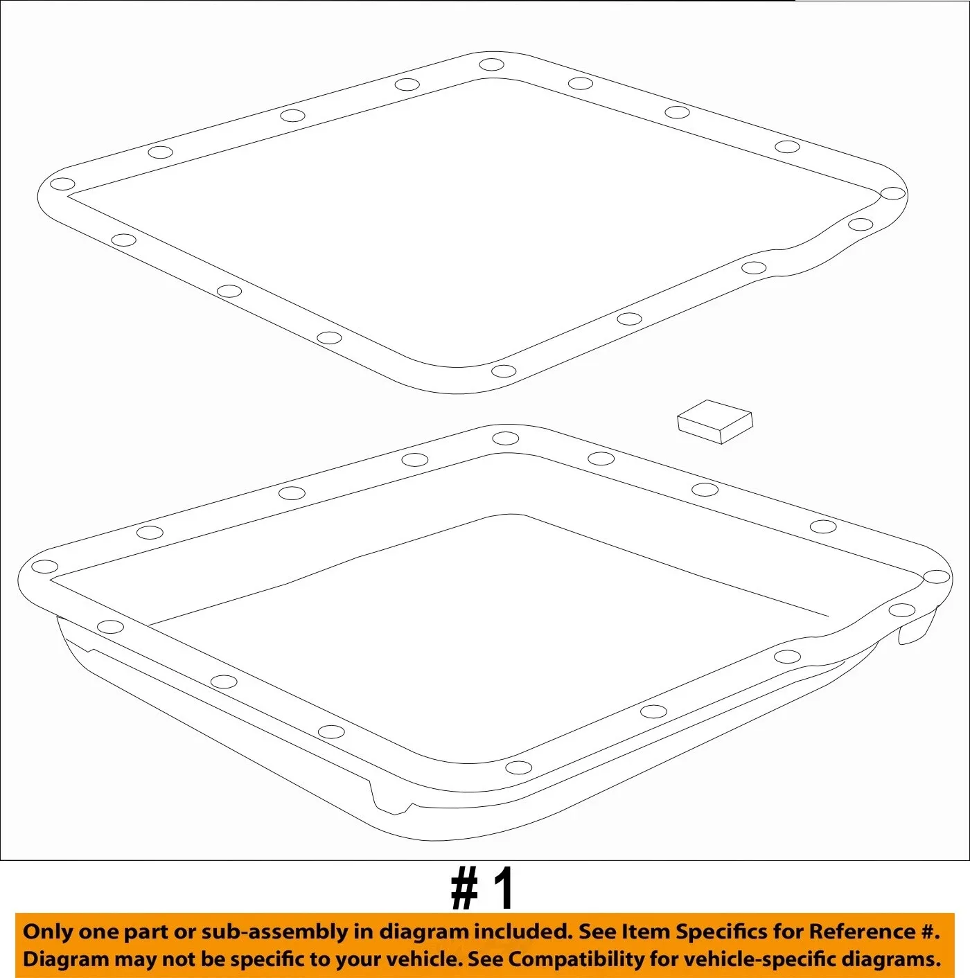 GM OEM-Transmission Tranny Oil Pan 24240207 image 2