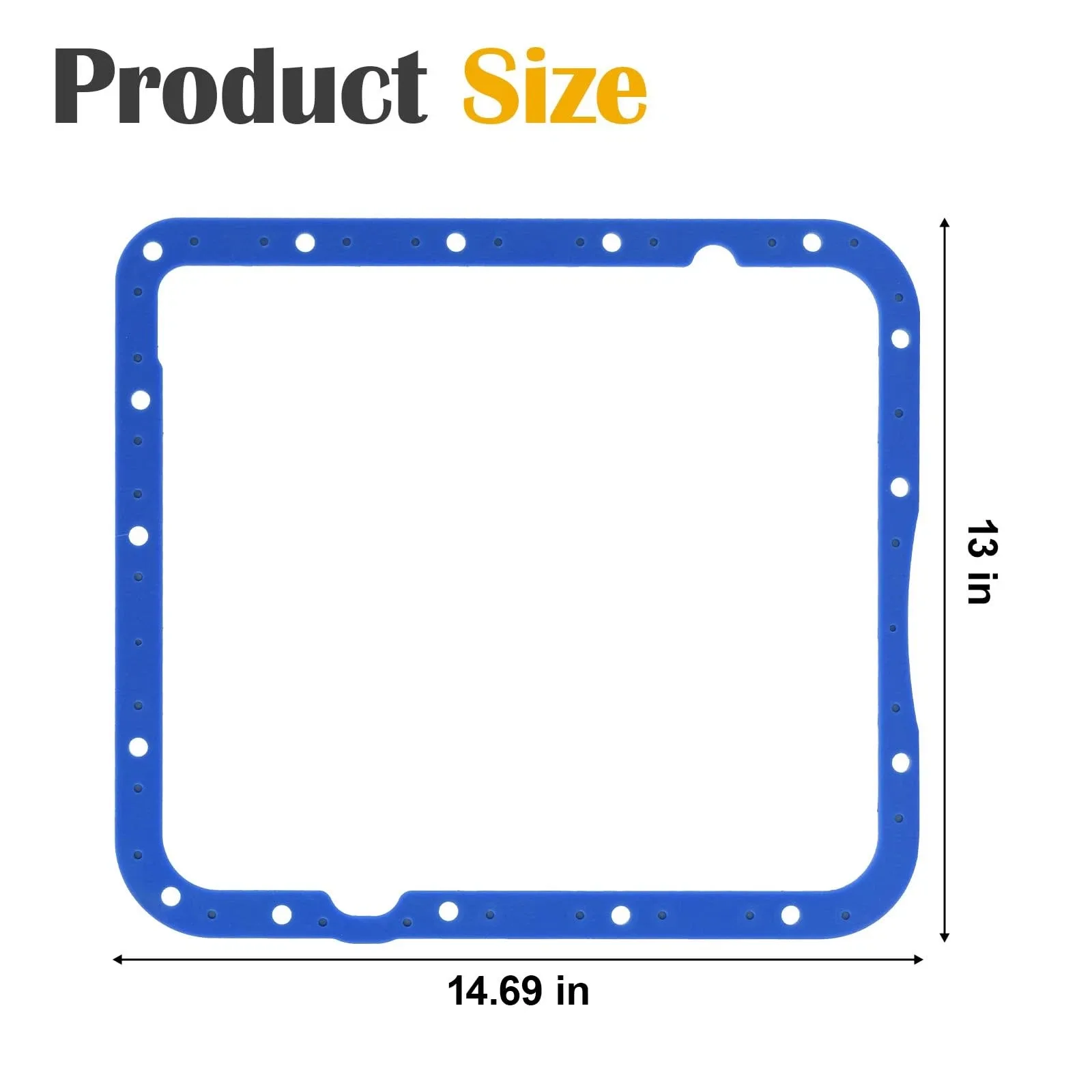 Transmission Oil Pan Gasket Fit for GM 93104 Gasket,Compatible with Moroso 4L... image 2