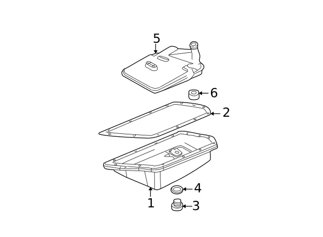 Genuine Mini Transmission Oil Pan 24-11-7-564-341 image 3