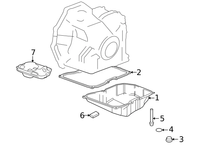 Mini Transmission Oil Pan Magnet MPN 24-11-1-206-468 image 3