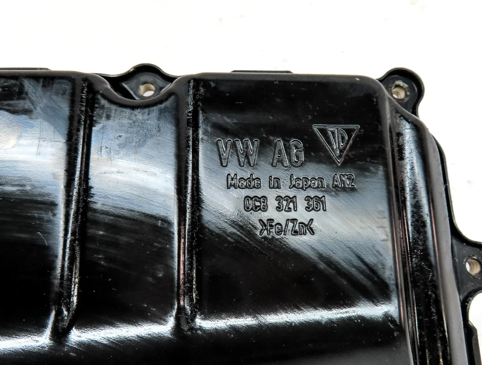 2011-2017 VW Touareg / Audi Q7 (4L) 3.0L 3.6L Automatic Transmission Oil Pan - 0CB321361 image 4