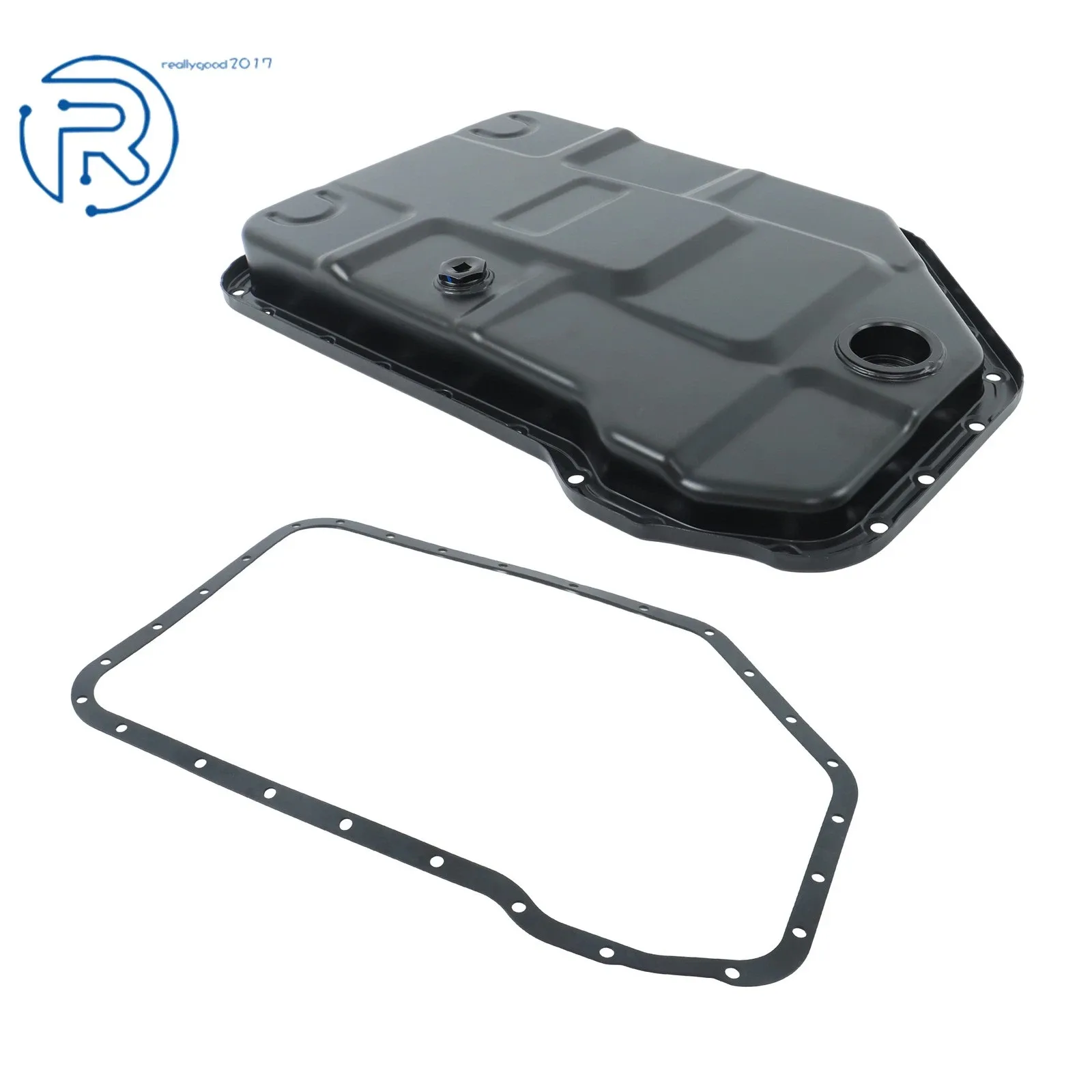 For Audi A4 Volkswagen Passat Auto Transmission Oil Pan w/ Drain Plug & Gasket