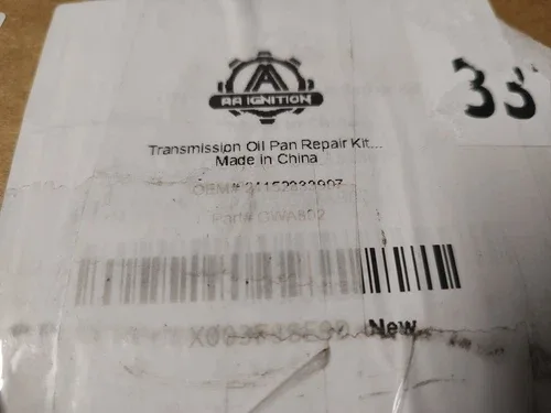 AA Ignition GWA802 BMW 24152333907 Auto Transmission Oil Pan Replacement Kit image 2
