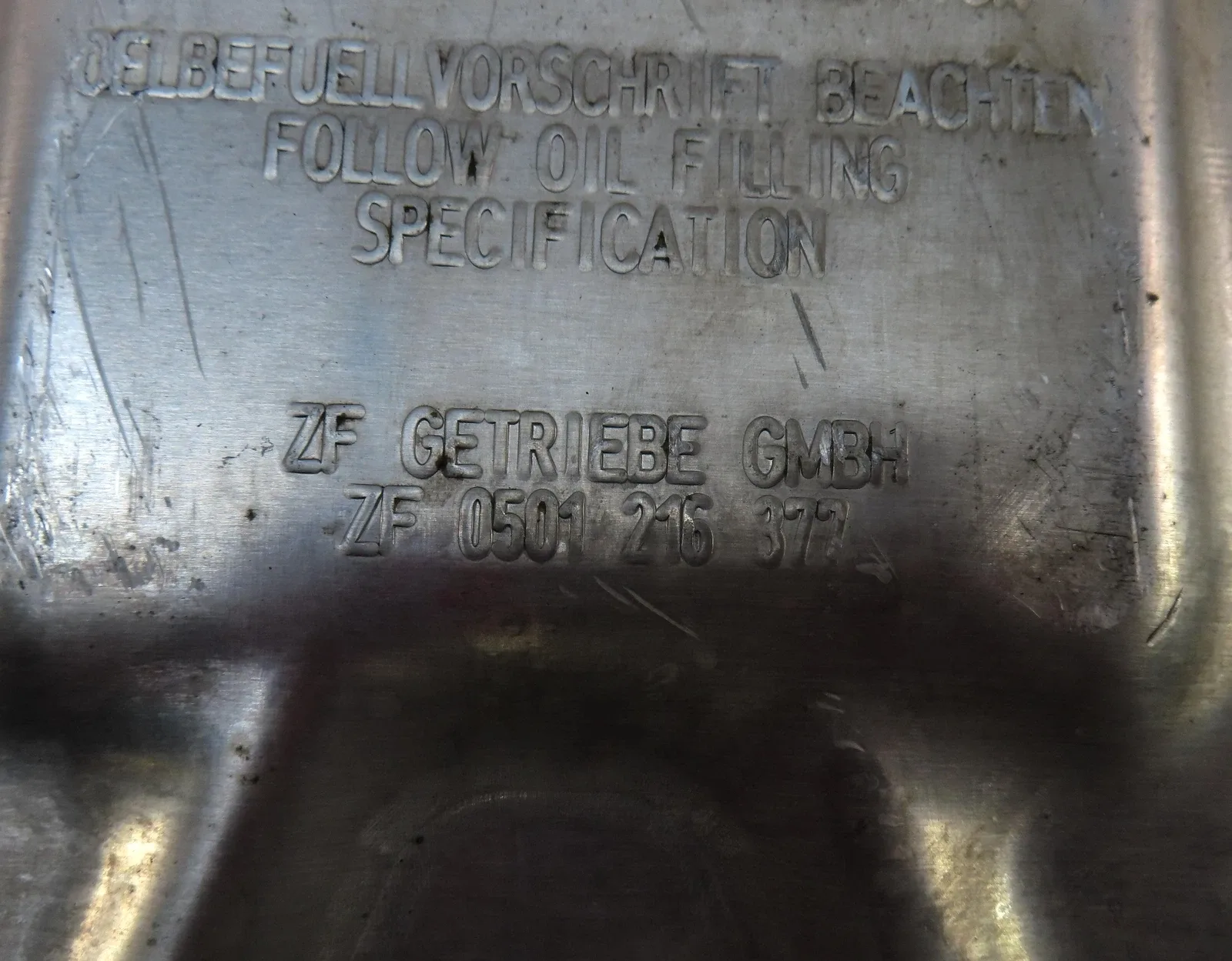2011-2018 Audi A4 A5 A6 A7 A8 Q5 S7 S8 Transmission Oil Pan Af0501216377 image 4