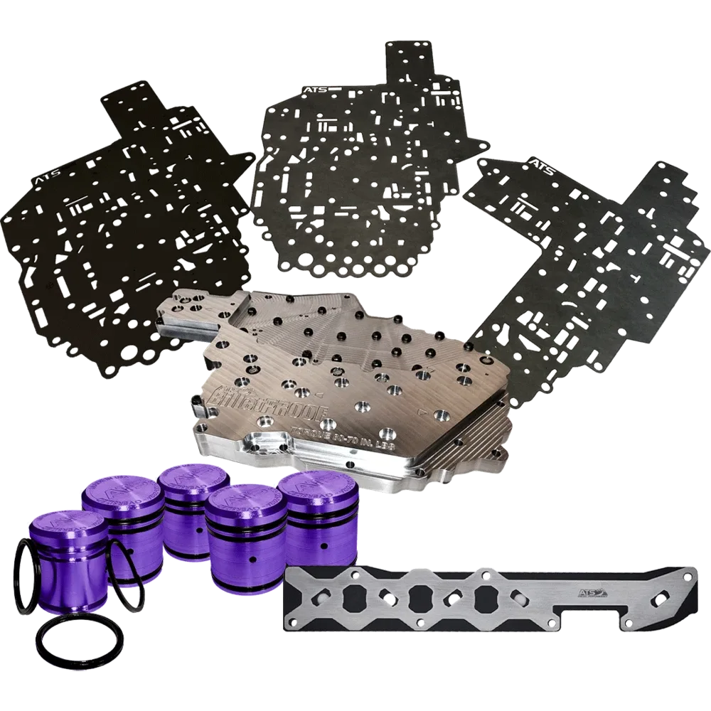 2012-2018 Ram 6.7L Cummins 68RFE Billet Channel Plate Kit - ATS 303-007-2380