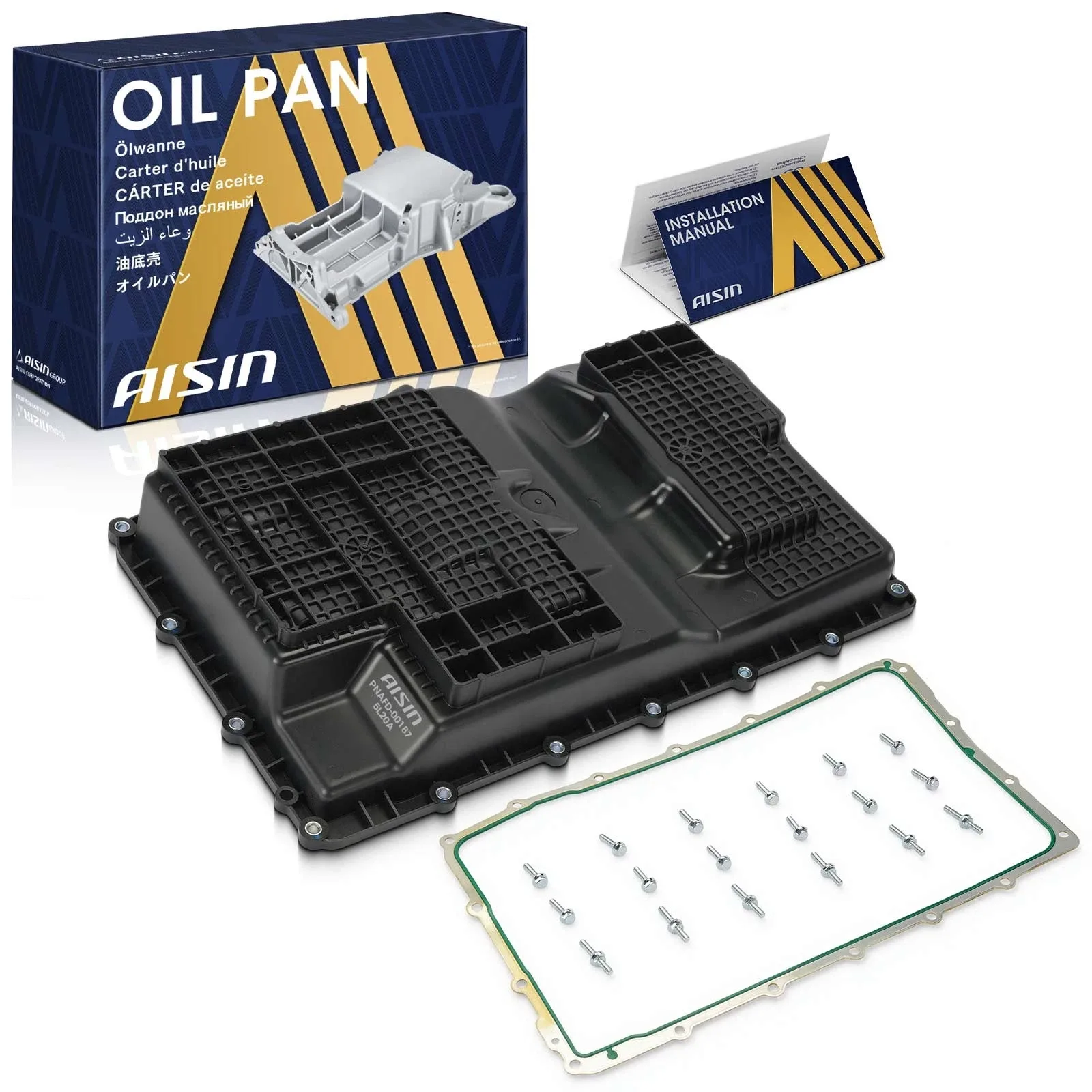 AISIN Transmission Oil Pan for Ford Transit-150 Transit-250 Transit-350 V6 3.5L