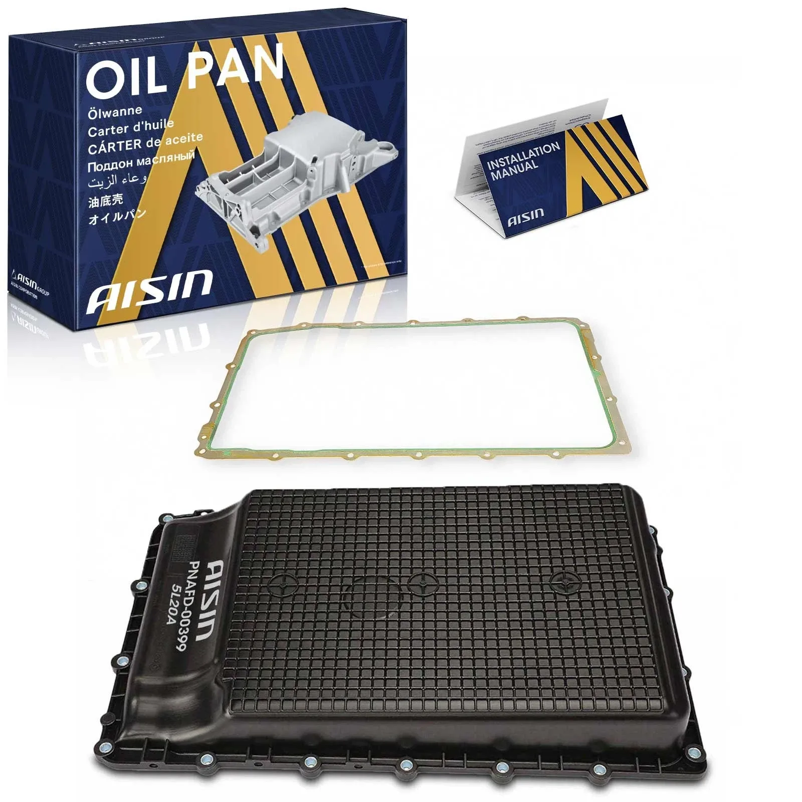 AISIN Transmission Oil Pan for Ford F-150 F-250 Super Duty Expedition 2017-2024