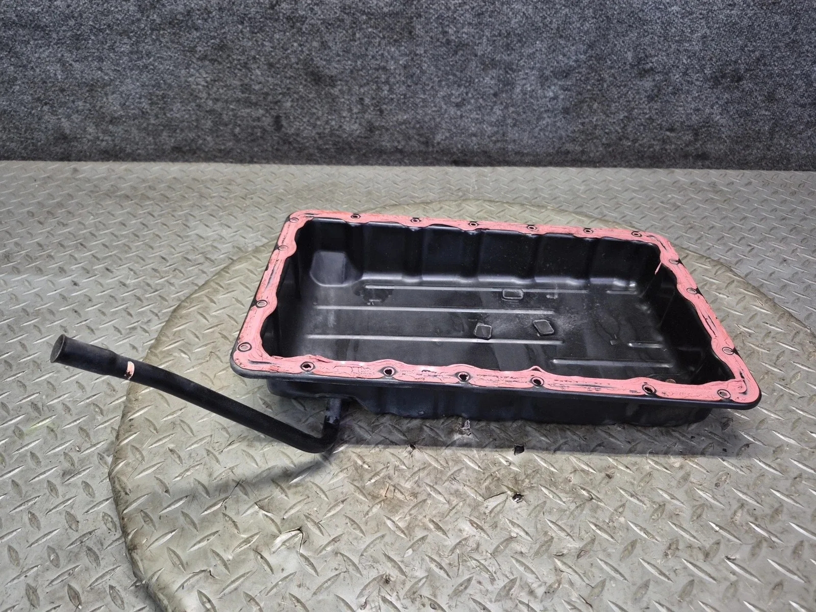 01-05 LEXUS IS300 A650E A/T AUTO TRANSMISSION OIL PAN W DIP STICK SET OEM image 2