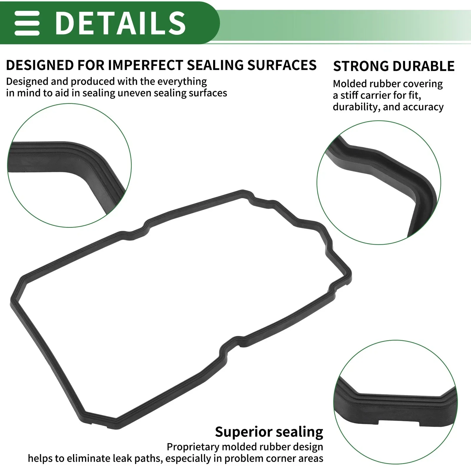Mercedes-Benz Oil Pan Gasket 2202770395 — fits C300/C350/C63/CL500/CL63/CLK550/CLK63/E500 (2004–2012) image 4