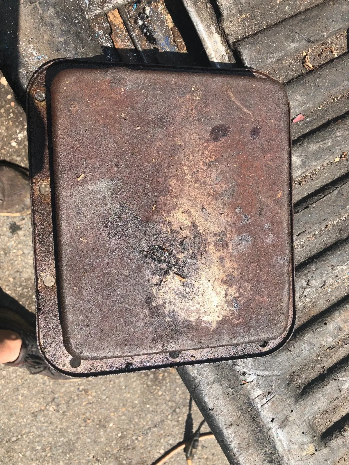 Ford C4 Automatic Transmission Oil Pan PAN FILL    OEM Used    Free Shipping image 3
