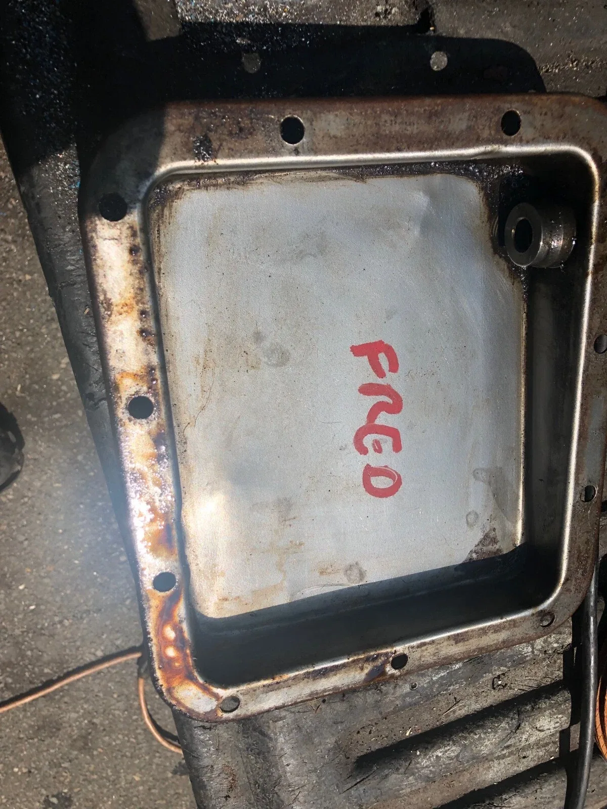 Ford C4 Automatic Transmission Oil Pan PAN FILL    OEM Used    Free Shipping