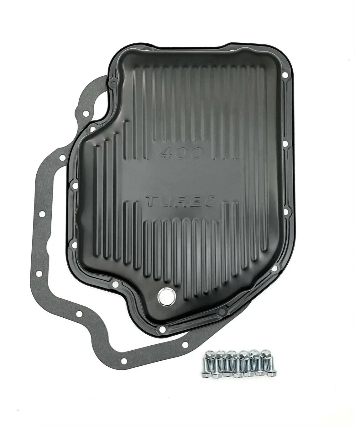 SPP SPP-R400-B Oil Pan for GM TH400 (Turbo 400) Transmission - Black