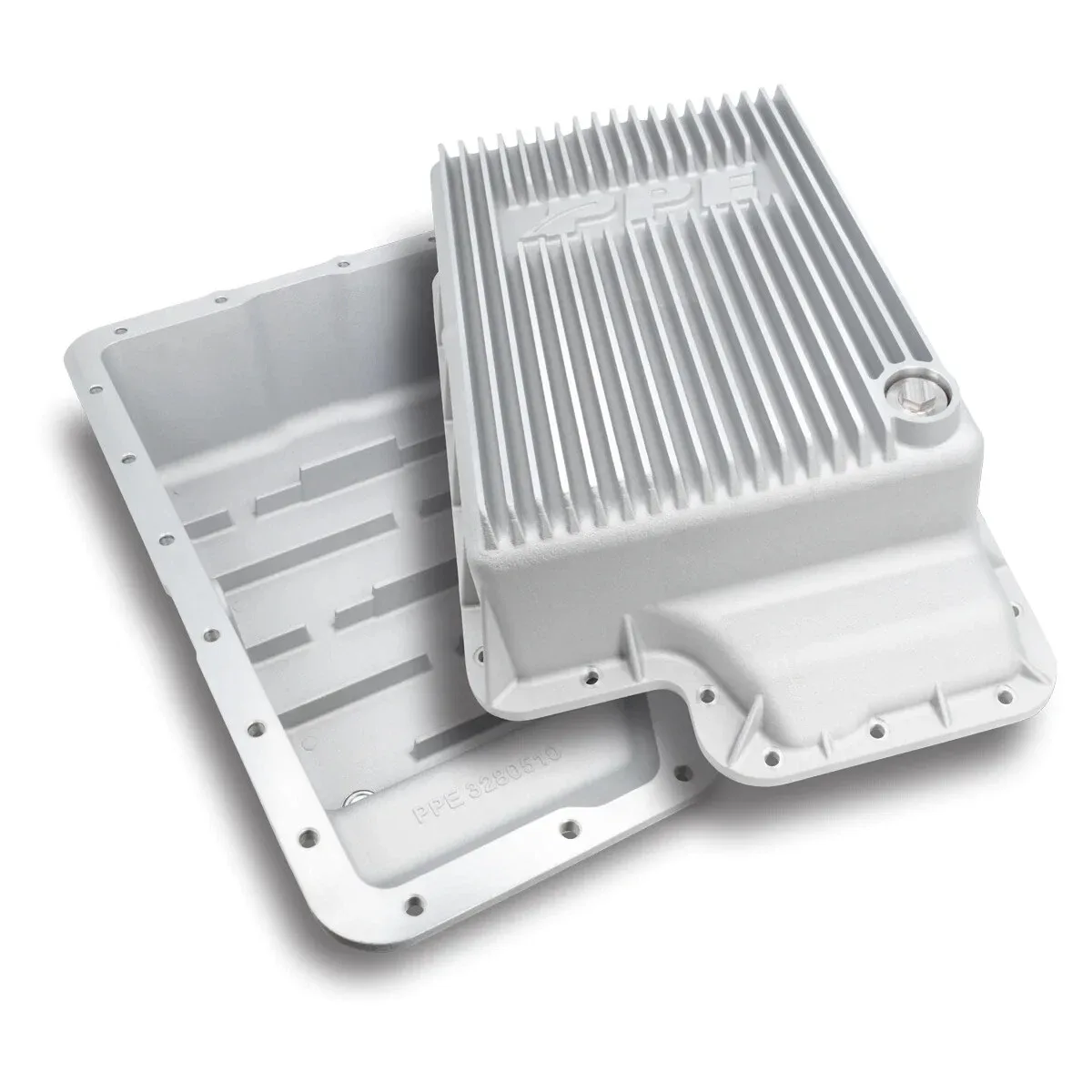 PPE Heavy Duty 5R110 Transmission Deep Pan For 03-10 6.0/6.4L F250/F350 - Raw