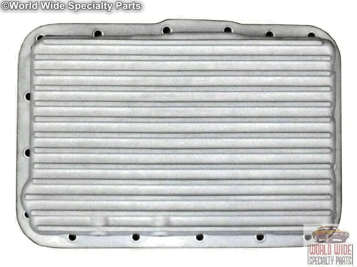 Ford A4LD, 4R44E, 5R44E, 4R55E, 5R55E Deep Transmission Pan, Cast Aluminum