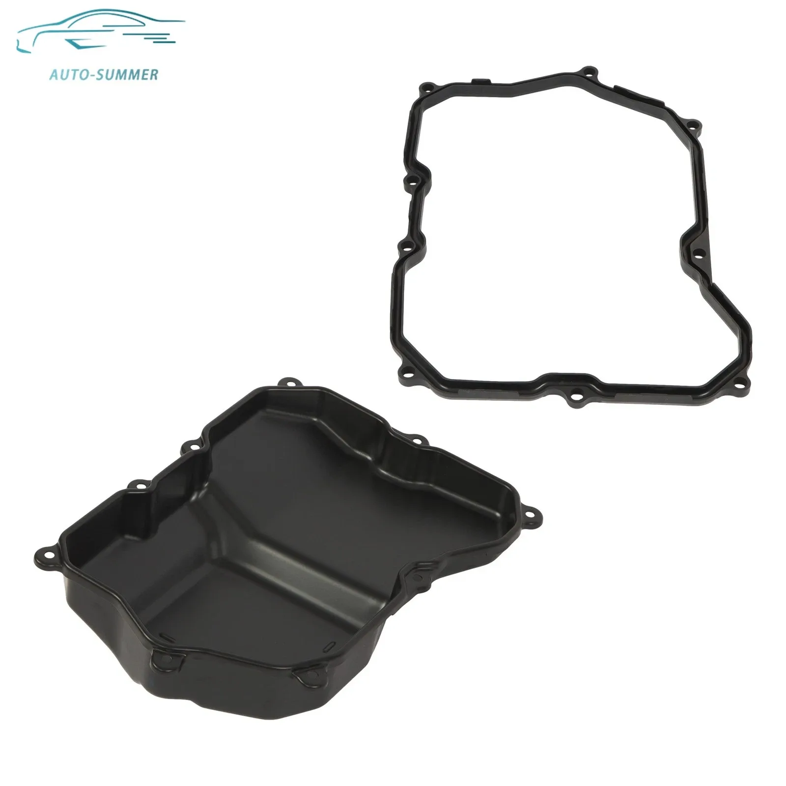 Transmission Oil Pan w/ Gasket For VW Beetle Tiguan Audi Q3 Auto 6 Speed Trans