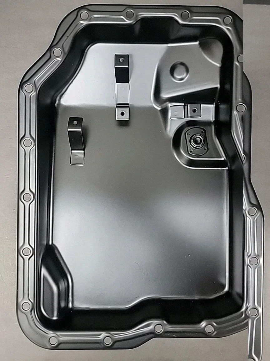 A-Premium Automatic Transmission Oil Pan (APOPK023PC) with Drain Plug & Gasket image 3