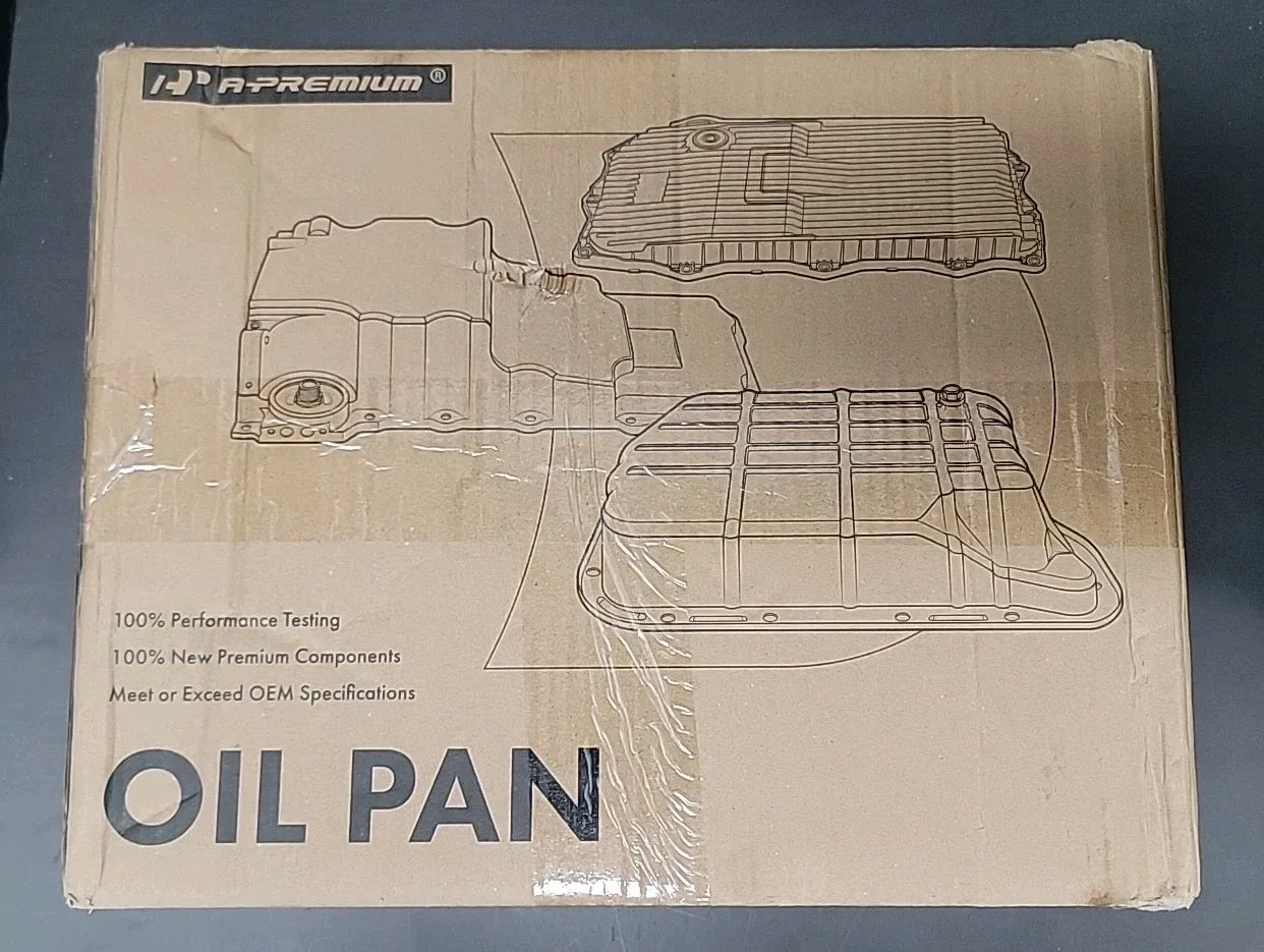 A-Premium Automatic Transmission Oil Pan (APOPK023PC) with Drain Plug & Gasket image 4