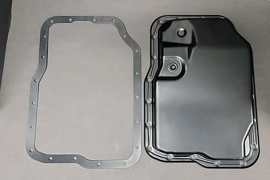 A-Premium Automatic Transmission Oil Pan (APOPK023PC) with Drain Plug & Gasket