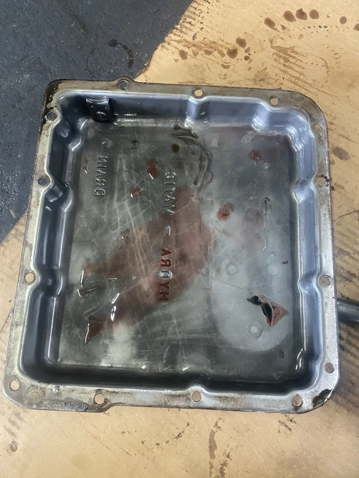 GM Hydra Matic Transmission Oil Pan ML5E39 image 2