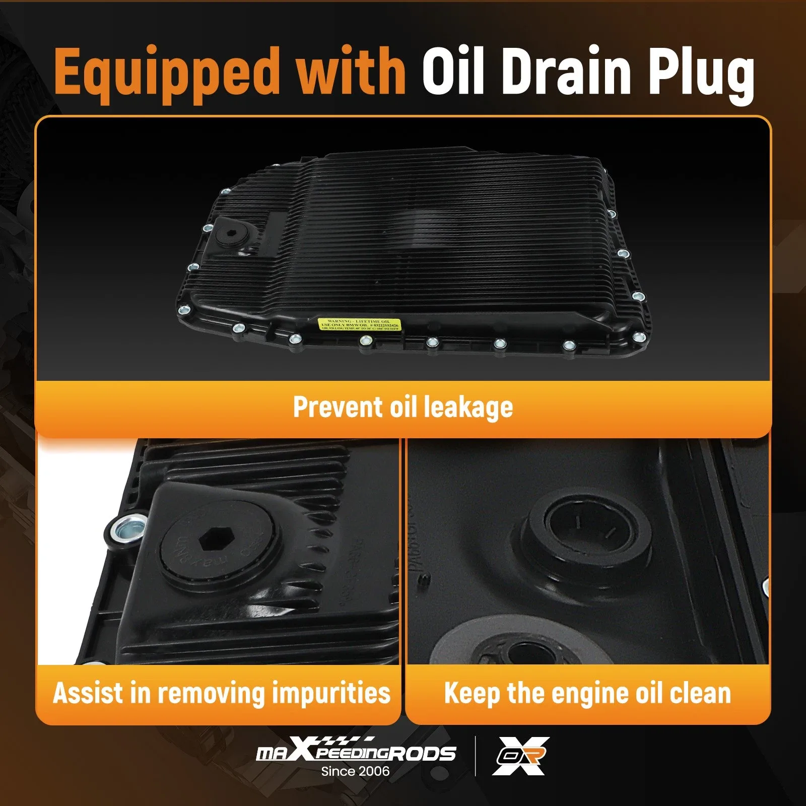 Trans Pan Assembly for Jaguar XKR-S 2012 TED500010 Complete Kit image 2