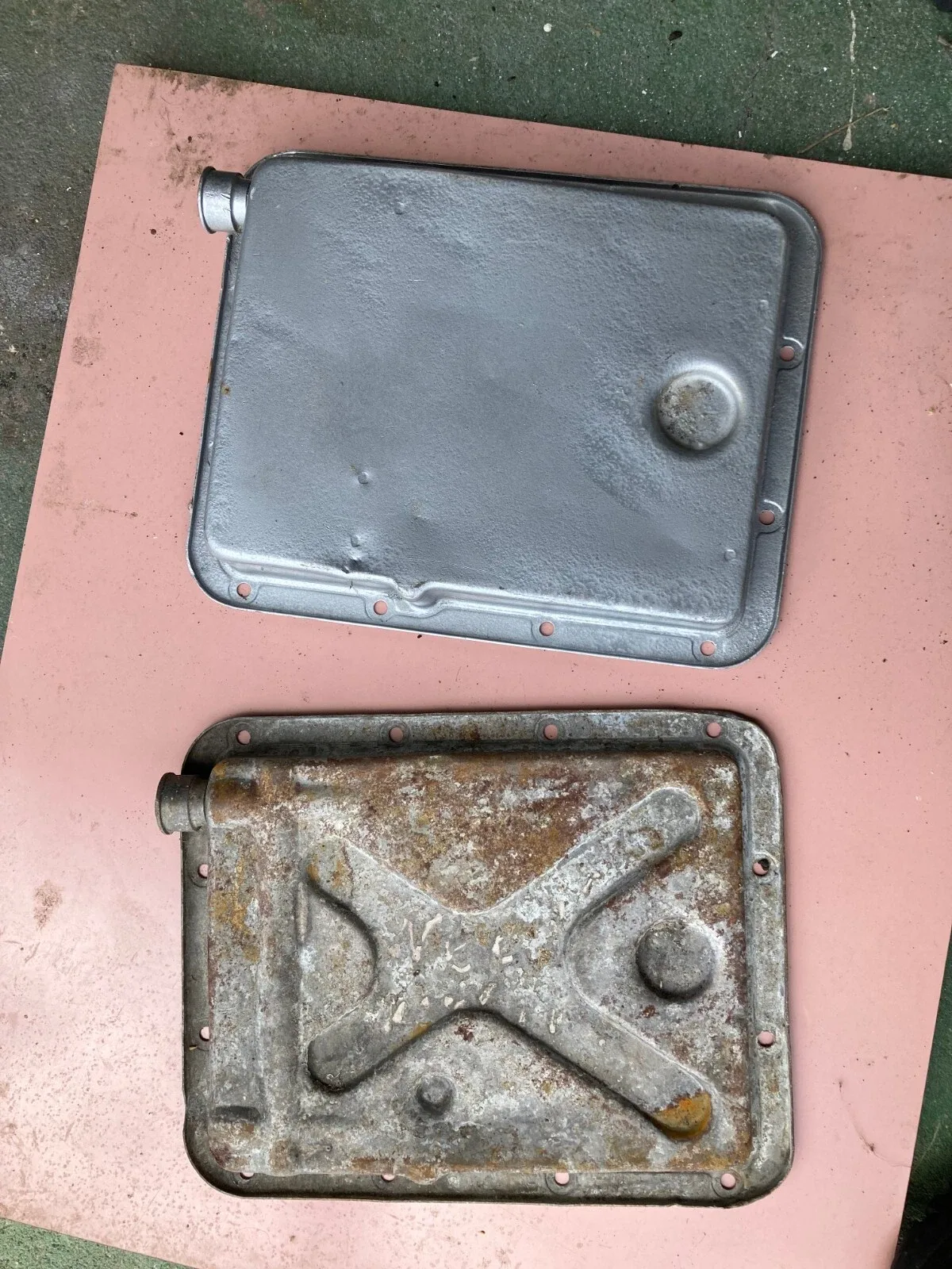 Jaguar Model 12 / Model 65/66 Automatic Transmission Oil Pan (Steel) image 2