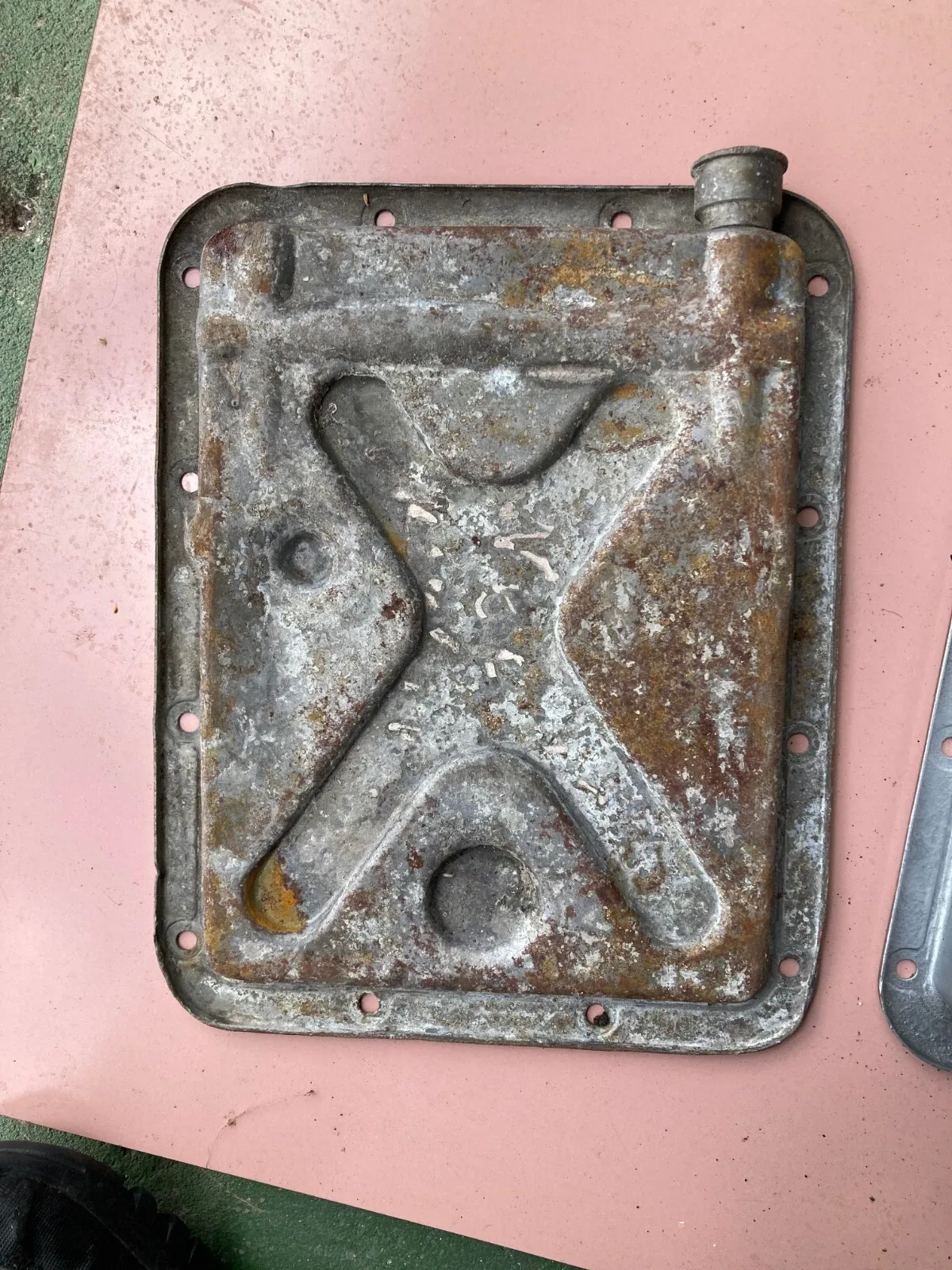 Jaguar Model 12 / Model 65/66 Automatic Transmission Oil Pan (Steel) image 3