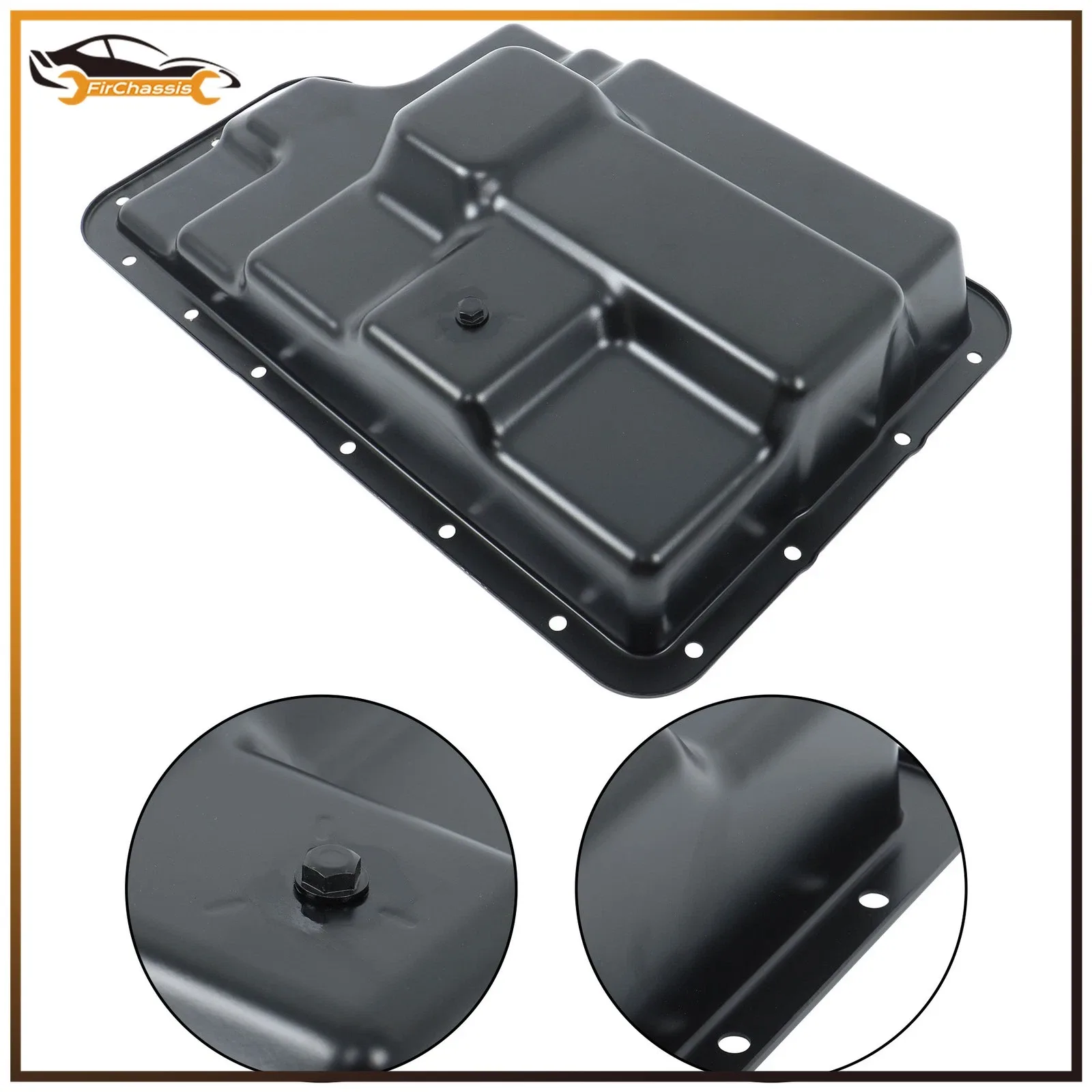 For Ford F-250 350 450 Super Duty F53 E-350 E-450 Excursion Transmission Oil Pan