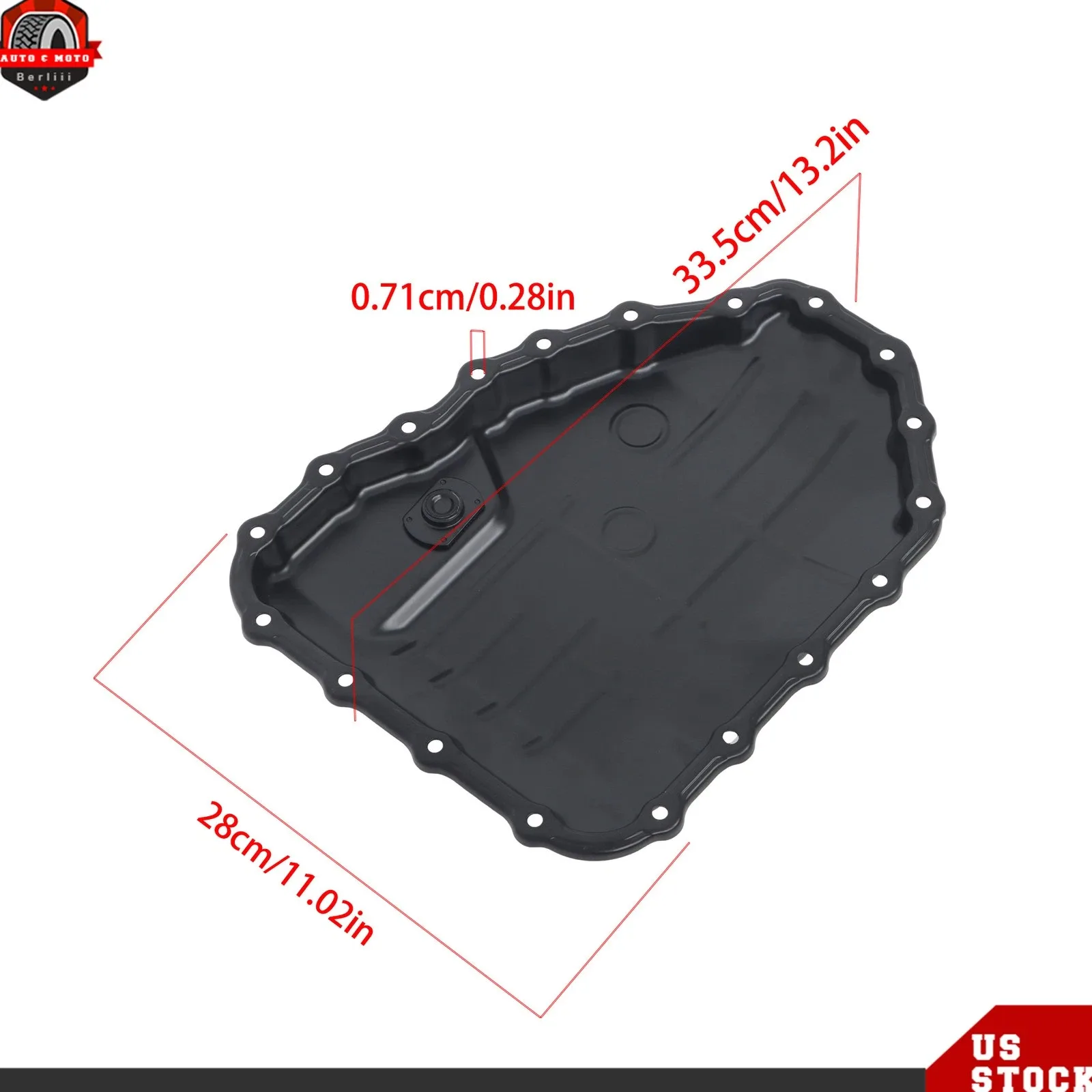 For Hyundai Elantra Kia Forte Soul Spectra Forte 2004-2012 Transmission Oil Pan image 4