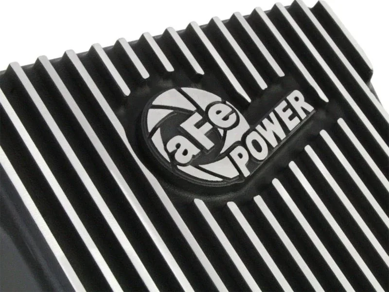 aFe Power Cover Trans Pan Machined Trans Pan Fits GM Diesel Trucks 01-12 V8-6.6L image 2