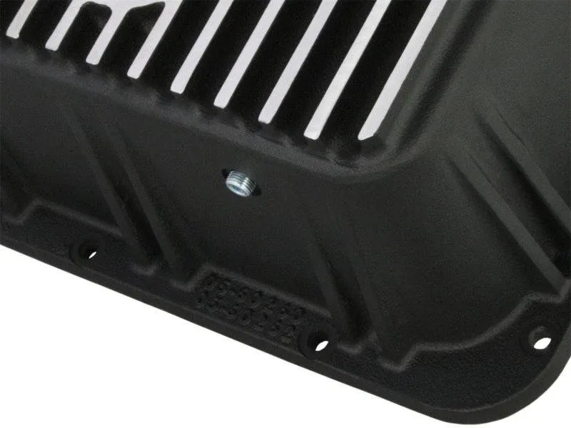 aFe Power Cover Trans Pan Machined Trans Pan Fits GM Diesel Trucks 01-12 V8-6.6L image 3