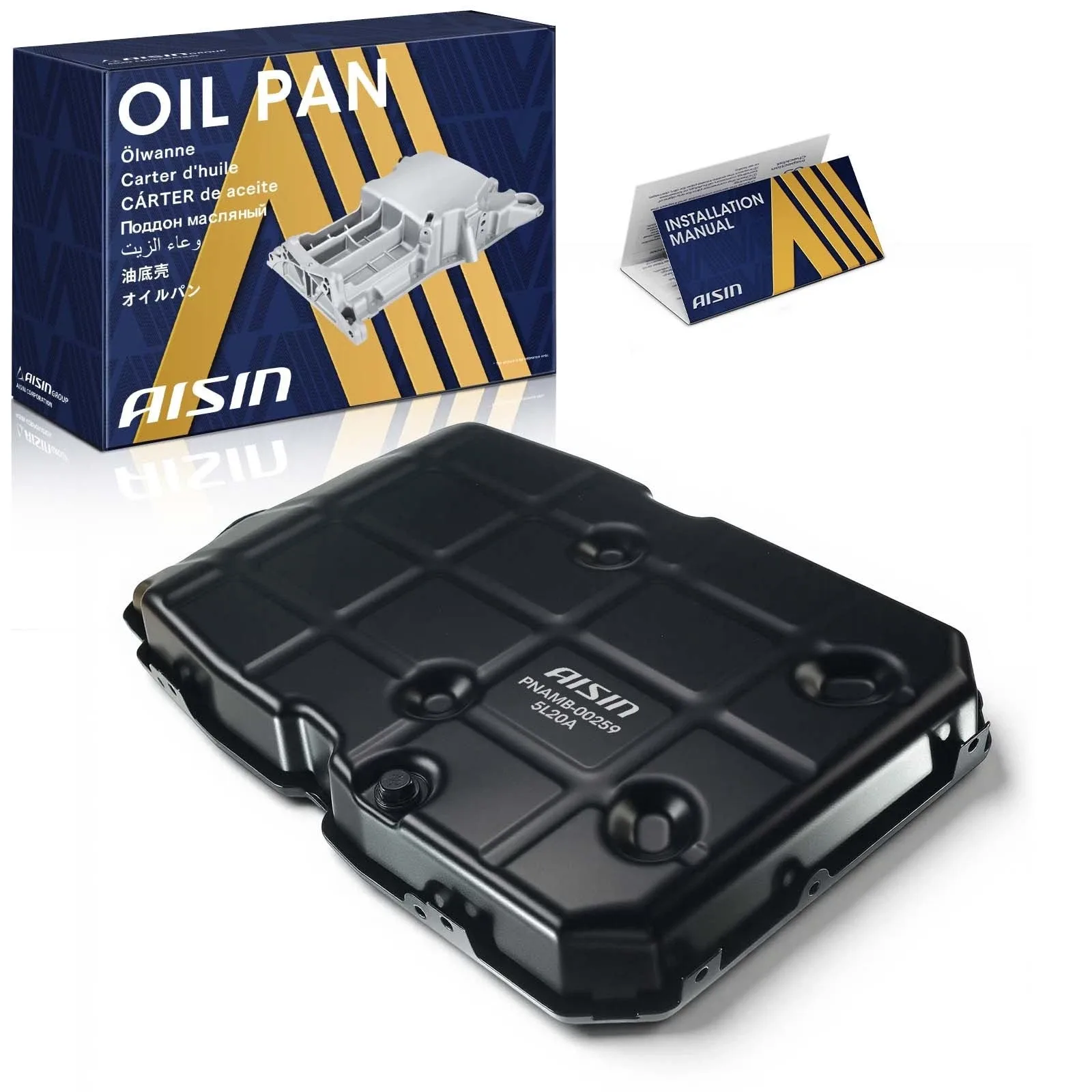 AISIN Transmission Oil Pan for Mercedes-Benz C250 C300 C350 C400 C63 AMG E250