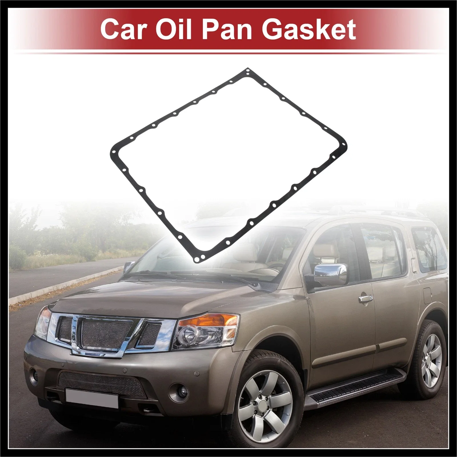 No.313971XJ0A Car Oil Pan Gasket for Nissan Armada 17-24 for Nissan 370Z image 2