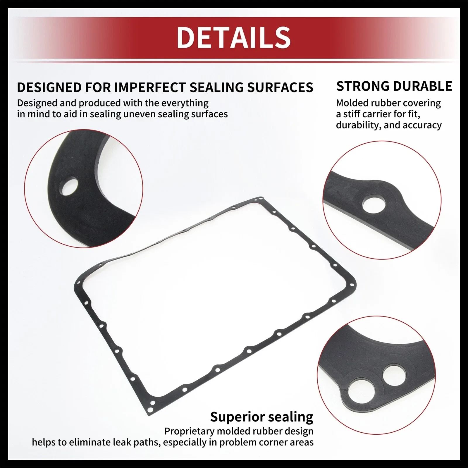 No.313971XJ0A Car Oil Pan Gasket for Nissan Armada 17-24 for Nissan 370Z image 4