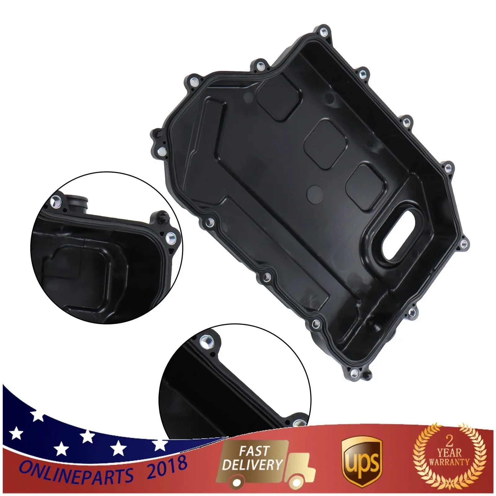 2020-2025 Ford Escape Transmission Oil Pan J1KP7G004AC image 2