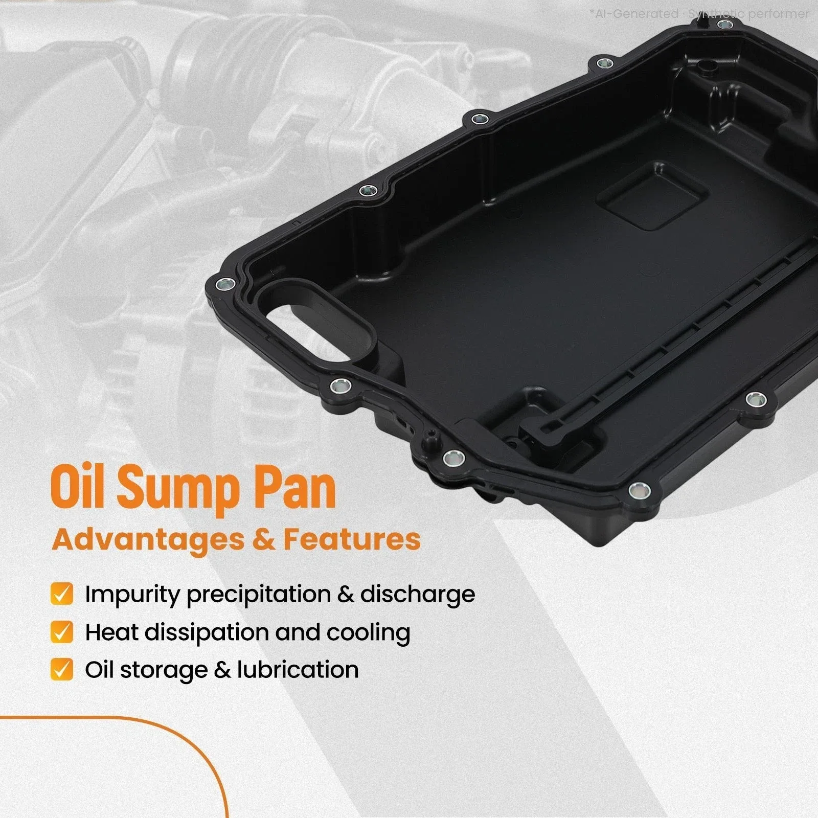 Automatic Trans Pan Kit for Ford Edge Escape 2020-2024 JM5Z-7G004-A image 2