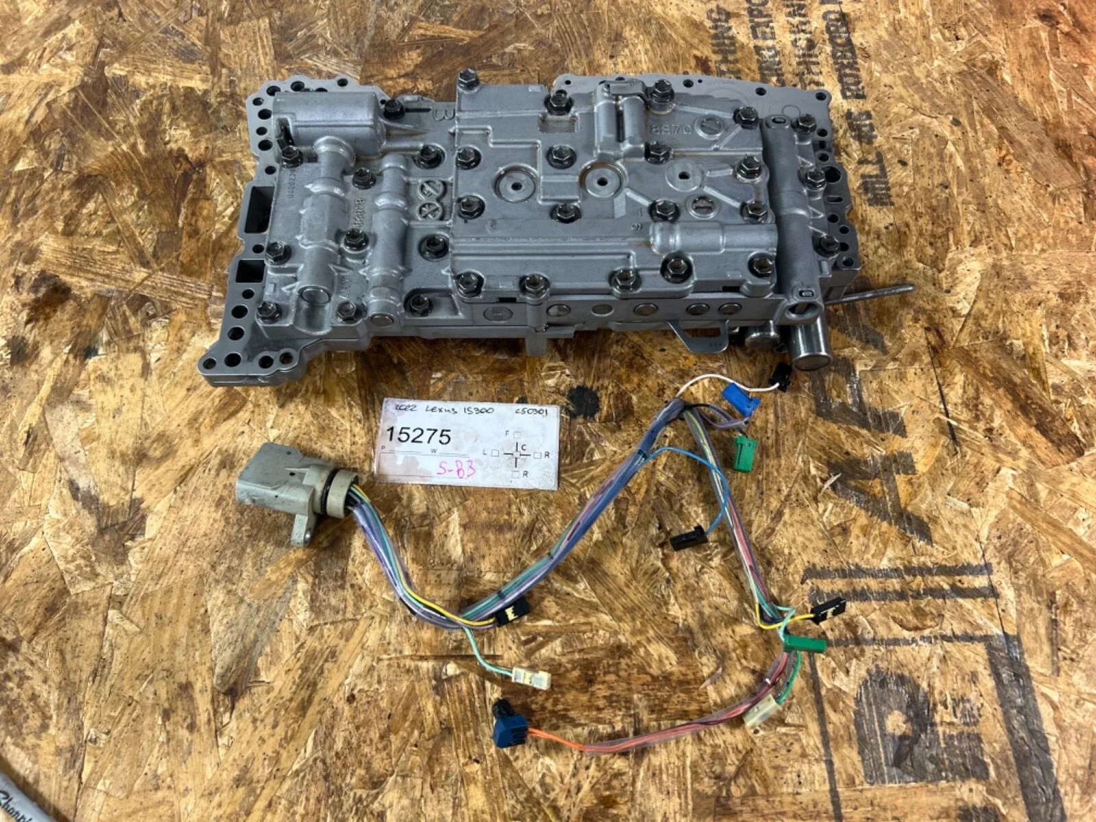 2021-2025 Lexus IS 300 / IS 350 AWD Transmission Valve Body w/ Solenoids