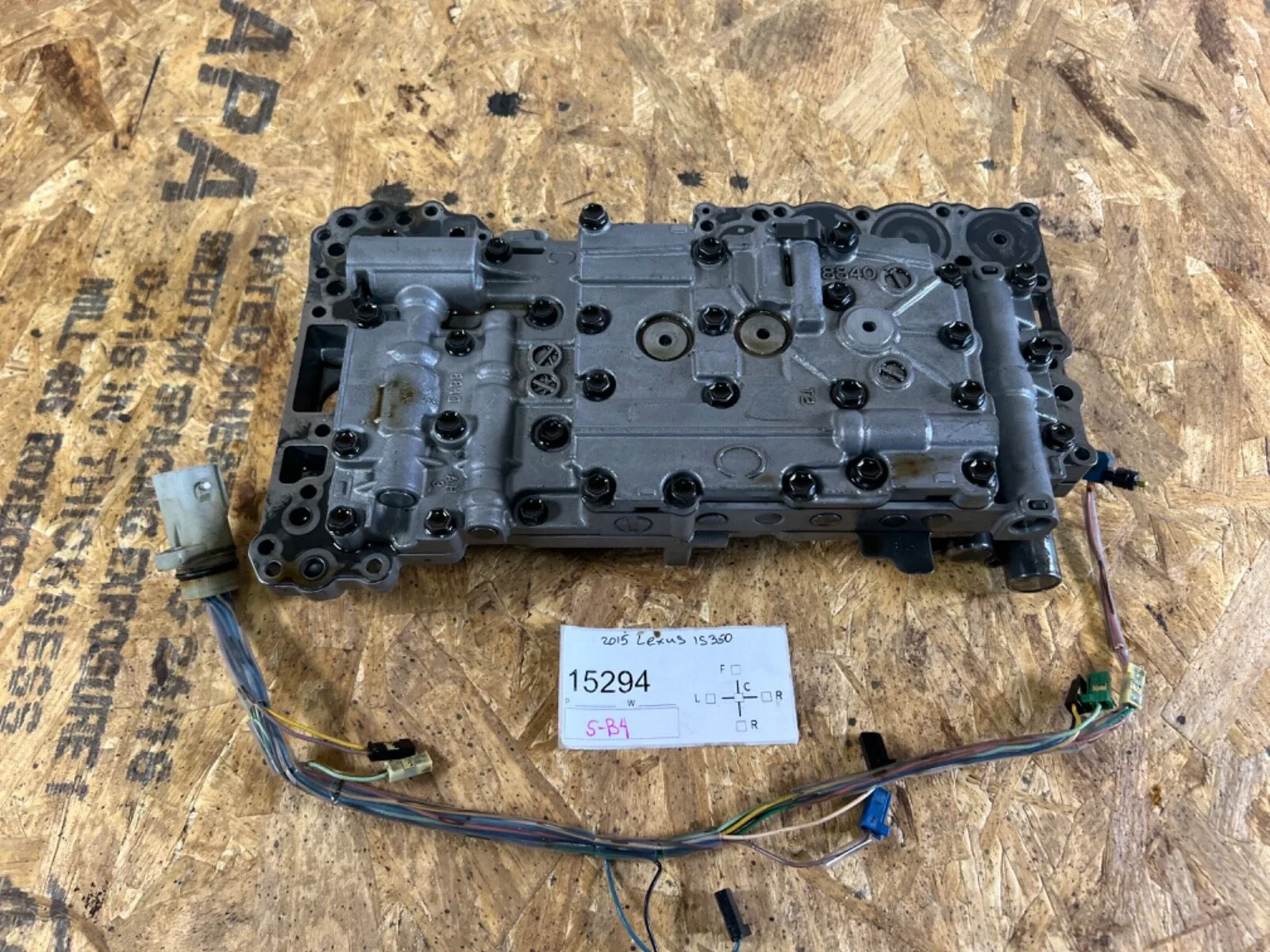 2015-2021 Lexus IS/RC 350 Transmission Valve Body w/Solenoids AISIN 88408